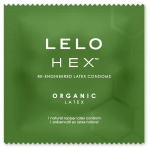 LELO - CAIXA DE PRESERVATIVOS ORGÃNICOS HEX 36 UNIDADES